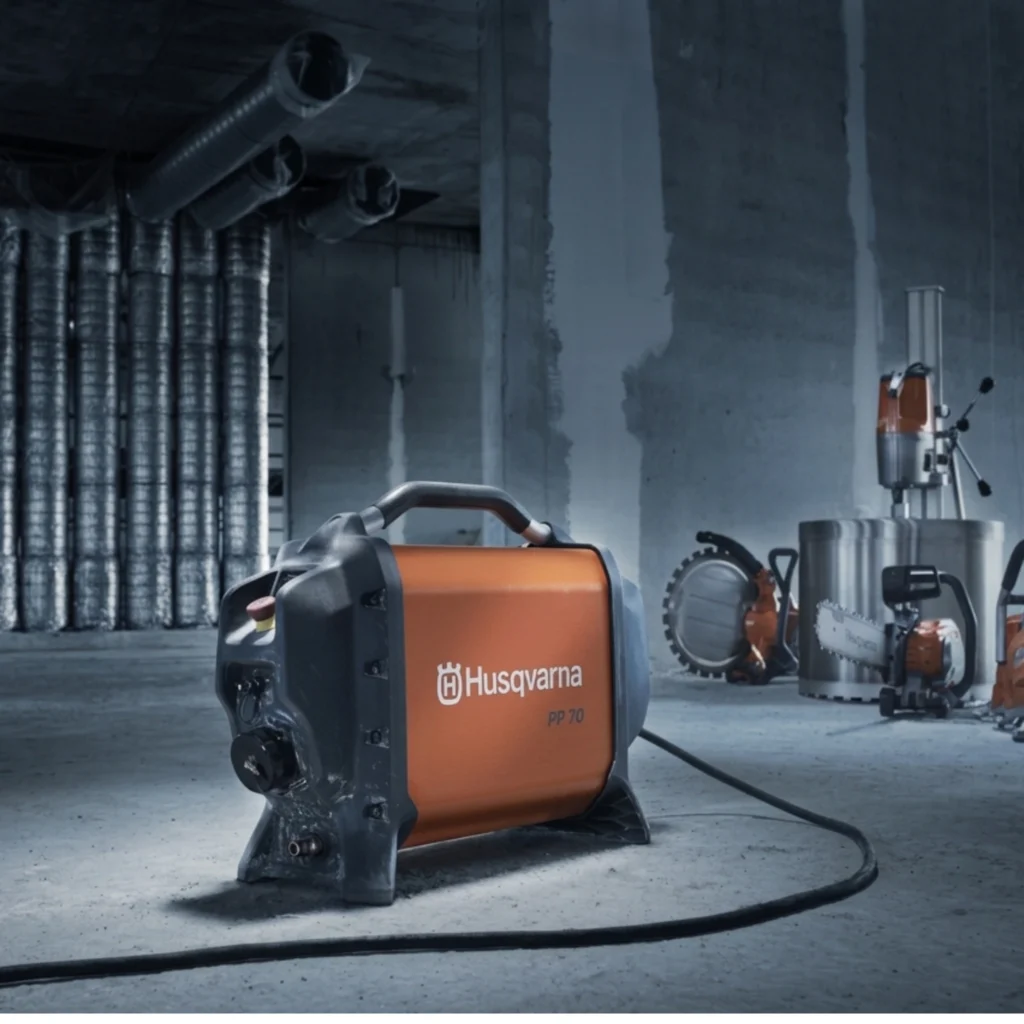 ¿Por qué adquirir equipos Husqvarna para la construcción?